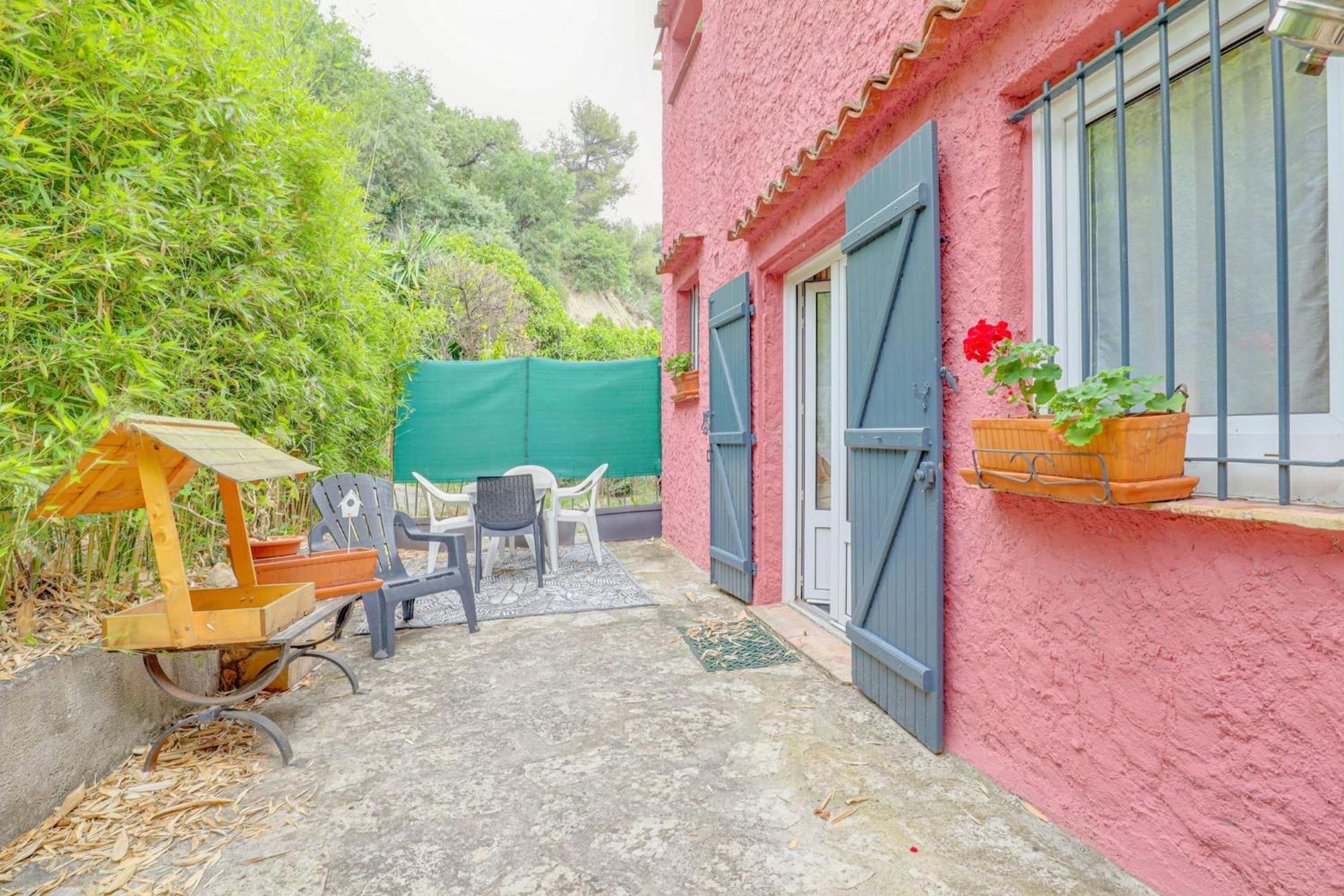 "La Petite Maisonnette" Au Calme, Proche Plage Menton Eksteriør billede